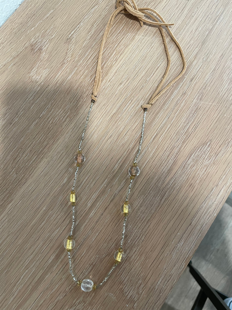 Hatband with round ball beads