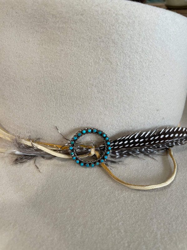 Vintage Zuni Circle Hat Pin
