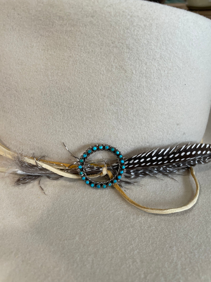 Vintage Zuni Circle Hat Pin