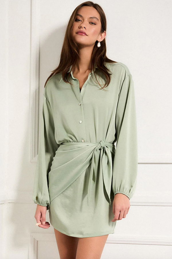 Playa Dress- Sage Green