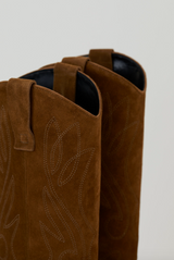 Suede Cowgirl Boots