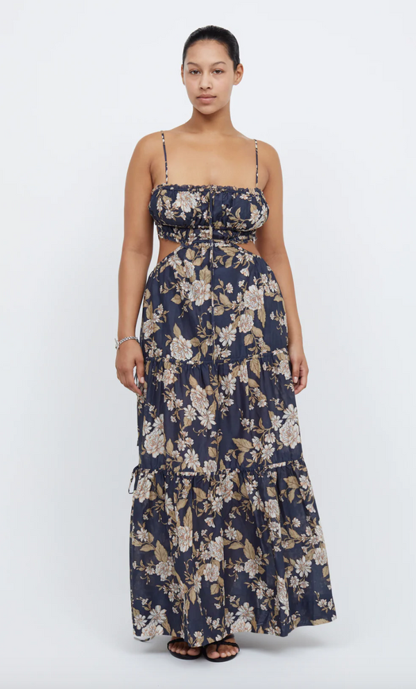 Alexandra Tie Maxi Dress