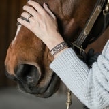 "Horse Girl" Woven Bracelet