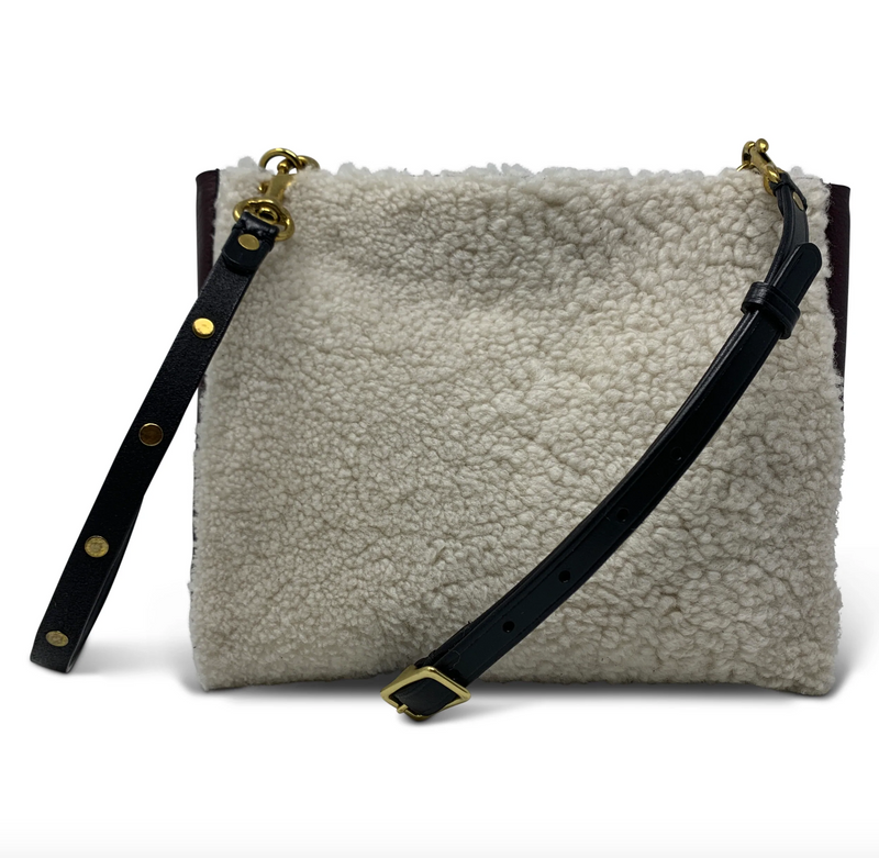 Halwell Shearling Crossbody