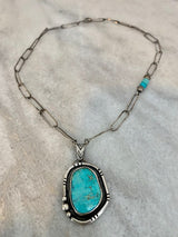 Kingman Pendant on Hand Forged Chain