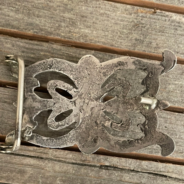 Sandcast with Turquoise Belt Buckle
