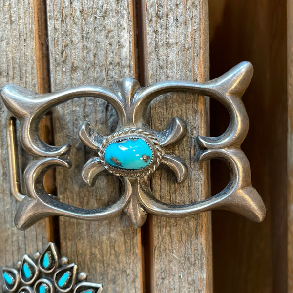 Small Sandcast Belt Buckle