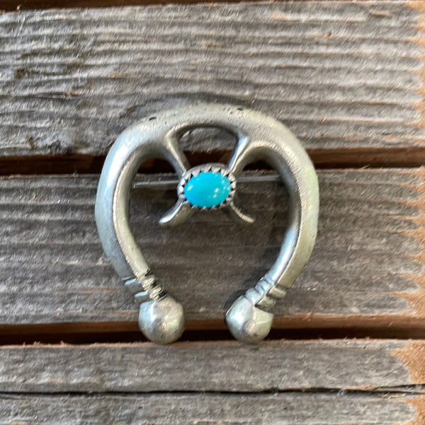 Naja Turquoise Hat Pin
