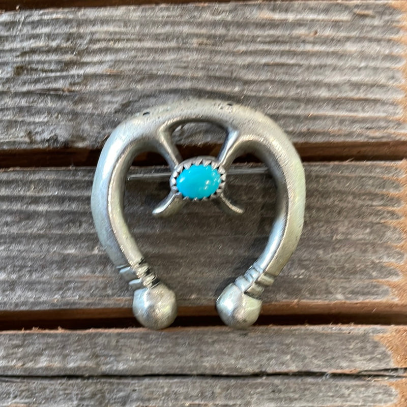 Naja Turquoise Hat Pin