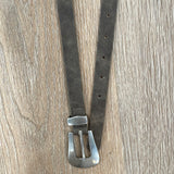 Taupe Leather Belt
