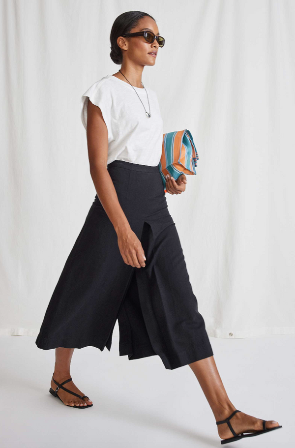 Karen Slit Midi Skirt