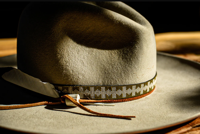 Rabbit Brush Hat Band