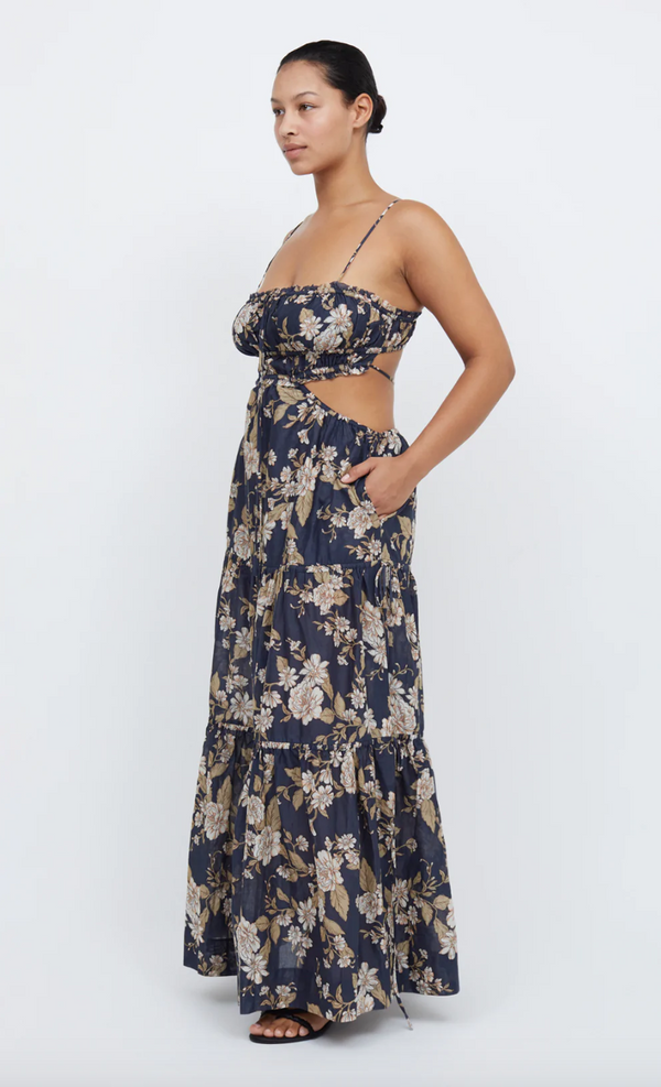 Alexandra Tie Maxi Dress